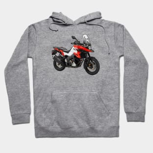 V Strom 1050XT Bike Illustration Hoodie